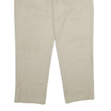 DICKIES Mens Classic Beige Workwear Trousers W40 L30 Zip Closure Casual