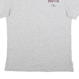 NEW BALANCE Mens Grey NBTC Cotton T-Shirt L Short Sleeve Crew Neck Casual