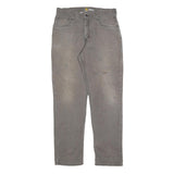 CARHARTT Mens Jeans Grey Relaxed Straight Denim Good Condition W33 L34 Workwear