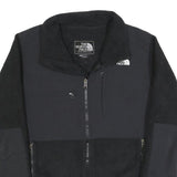THE NORTH FACE Mens Black & Black Jacket S Polyester Blend Fleece Zip Up Outdoor