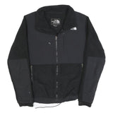 THE NORTH FACE Mens Black & Black Jacket S Polyester Blend Fleece Zip Up Outdoor