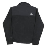 THE NORTH FACE Mens Black & Black Jacket S Polyester Blend Fleece Zip Up Outdoor