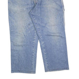 DICKIES Mens Relaxed Light Blue Denim Jeans W38 L27 Workwear Casual Zip