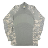 MASSIF Mens Grey Pullover Sweatshirt XL Tactical Military Combat Style