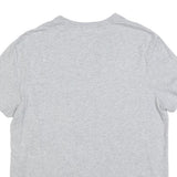 TOMMY HILFIGER Womens Grey Graphic T-Shirt S Short Sleeve Crew Neck Cotton Blend