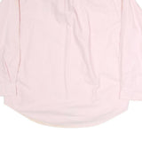TOMMY HILFIGER Mens Pink & Blue Cotton Shirt L Classic Button Down Oxford