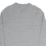 CALVIN KLEIN Mens Grey Patterned Jumper Crew Neck Basic Knit M Cotton Blend