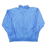 SOUTHERN CLASSICS Womens Blue Nylon Quilted Zip Jacket UK 24 Lightweight