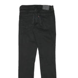 LEVI'S Mens Jeans Black Slim Skinny Denim Medium W30 L34 Zip Closure