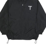 CHAMPION Mens Black Troy Trojans Track Jacket 2XL Polyester Zip Hooded