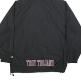 CHAMPION Mens Black Troy Trojans Track Jacket 2XL Polyester Zip Hooded