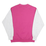 Womens Pink & Grey Orlando Florida Graphic Crew Neck Sweatshirt S Casual