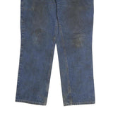 CARHARTT Mens Jeans Blue Regular Straight Denim Medium W32 L30 Workwear Zip