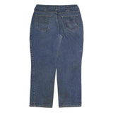 CARHARTT Mens Jeans Blue Regular Straight Denim Medium W32 L30 Workwear Zip