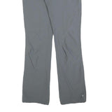 COLUMBIA Womens Polyester Grey Regular Straight Trousers W30 L32 Outdoor Hiking