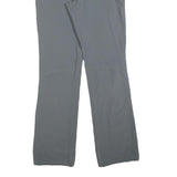 COLUMBIA Womens Polyester Grey Regular Straight Trousers W30 L32 Outdoor Hiking