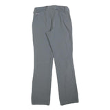 COLUMBIA Womens Polyester Grey Regular Straight Trousers W30 L32 Outdoor Hiking
