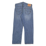 LEVI'S 569 Mens Jeans Blue Relaxed Straight Denim Medium W31 L30 Zip Closure
