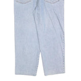 WAMPUM Womens Jeans Blue Regular Straight Denim Light W32 L27 Classic Fit