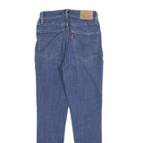 LEVI'S 721 Womens Slim Skinny Denim Medium W26 L26 Zip Cotton Blend Jeans