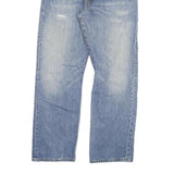 LEVI'S 501 Mens Jeans Blue Regular Straight Denim Light W38 L32 Classic Fit