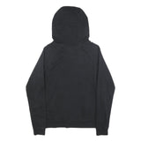 NIKE Mens Black Pullover Hoodie M Cotton Blend Sports Sweatshirt Casual