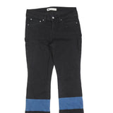 LEVI'S 515 Womens Relaxed Bootcut Denim Medium W30 L32 Black Blue Colourblock