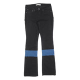 LEVI'S 515 Womens Relaxed Bootcut Denim Medium W30 L32 Black Blue Colourblock