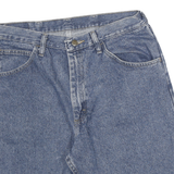 WRANGLER Mens Denim Blue Casual Shorts XL W34 Comfort Classic Fit Cotton