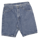 WRANGLER Mens Denim Blue Casual Shorts XL W34 Comfort Classic Fit Cotton