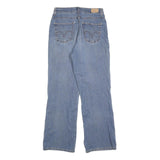 LEVI'S 512 Bootcut Womens Jeans Blue Regular Cotton Blend Zip W27 L29 Classic