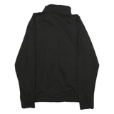 HARD ROCK CAFE Mens Black 1/4 Zip Sweatshirt L Polyester Blend Pullover