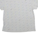 CHAMPION Mens Grey Graphic T-Shirt XL Short Sleeve Crew Neck Logo Print
