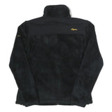 COLUMBIA Womens Black LSU Tigers Fleece Jacket M Polyester Zip Long Sleeve