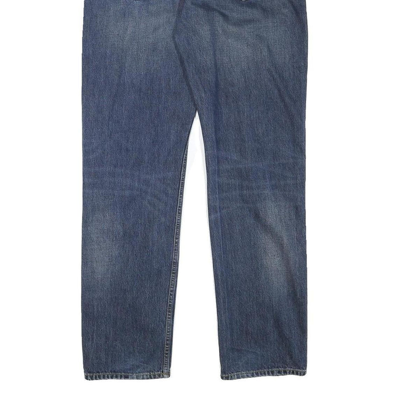 CARHARTT Mens Regular Fit Blue Denim Jeans W35 L32 Classic Cotton Blend Workwear