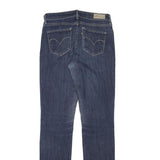 LEVI'S Womens Slim Blue Denim Jeans W26 L30 Cotton Blend Zip Casual Stylish