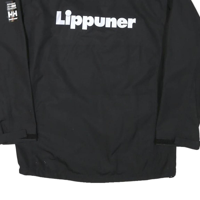 HELLY HANSEN Mens Black Workwear Jacket S Polyester Blend Zip Plain Outdoor