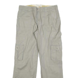 COLUMBIA Womens Polyester Beige Regular Cargo Trousers W33 L32 Outdoor Casual
