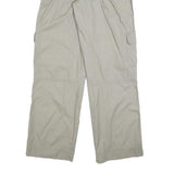 COLUMBIA Womens Polyester Beige Regular Cargo Trousers W33 L32 Outdoor Casual