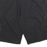 COOGI Mens Shorts Black Casual Cargo 2XL W44 Cotton Blend Embroidered