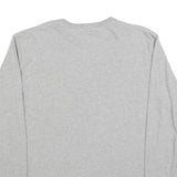 CARHARTT Mens Grey Pocket Long Sleeve Crew Neck Cotton Blend T-Shirt M