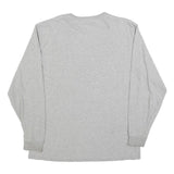 CARHARTT Mens Grey Pocket Long Sleeve Crew Neck Cotton Blend T-Shirt M