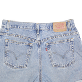 LEVI'S Womens Denim Blue Casual Shorts M W31 Classic Fit Lightweight