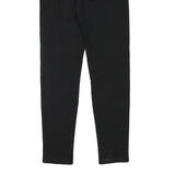 JOSEPH Womens Black Slim Trousers W27 L28 Polyester Blend Elastic Waist