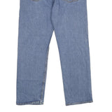 LEVI'S 505 Mens Jeans Blue Relaxed Straight Denim Medium W38 L30 Classic Casual