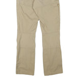 FJALLRAVEN Mens Cotton Blend Beige Regular Straight Trousers W29 L31 Outdoor