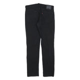 LEVI'S 511 Slim Mens Jeans Black Slim Skinny Denim W34 L32 Classic Zip