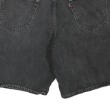 LEVI'S Womens Denim Black Shorts XL W36 Classic Cotton Blend Casual