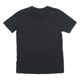 GILDAN Mens Black Sparkley Tattoo Graphic T-Shirt L Short Sleeve Crew Neck