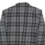 PENDLETON Womens Black & Grey Check Wool Button Jacket M Woven Classic